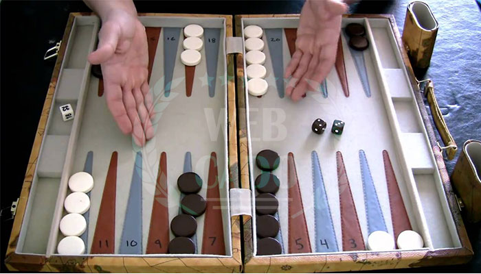 cách chơi cờ backgammon