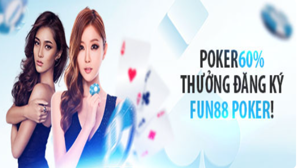 Khuyến mãi Fun88: Thưởng tới 2 triệu VNĐ tại Poker!